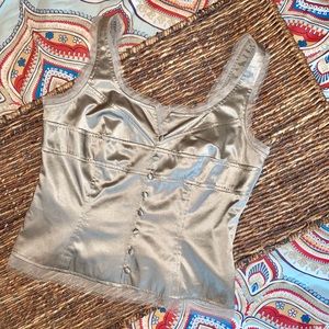 W by Worth 100% Silk blouse- 8